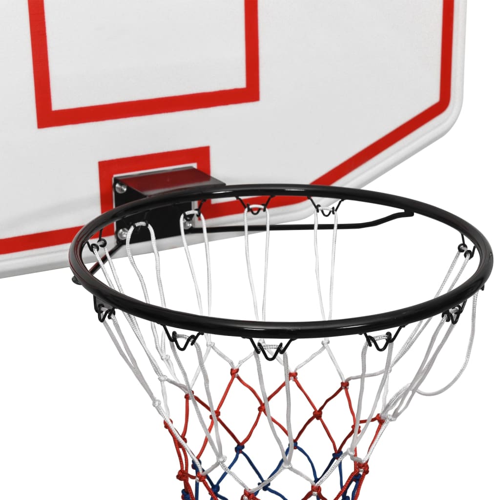 Basketballkorb Weiß 109x71x3 cm Polyethylen - Pazzar.ch