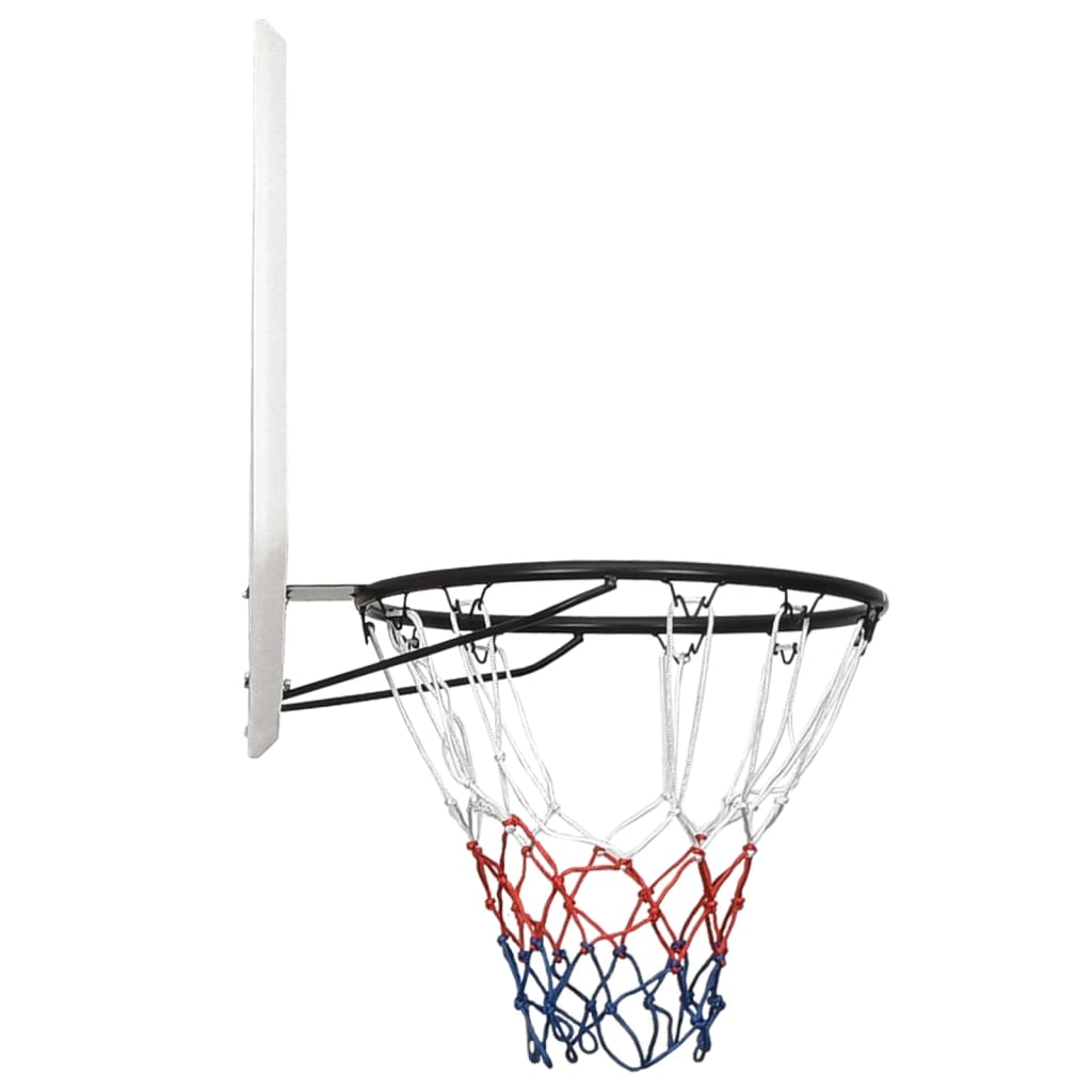 Basketballkorb Weiß 90x60x2 cm Polyethylen - Pazzar.ch