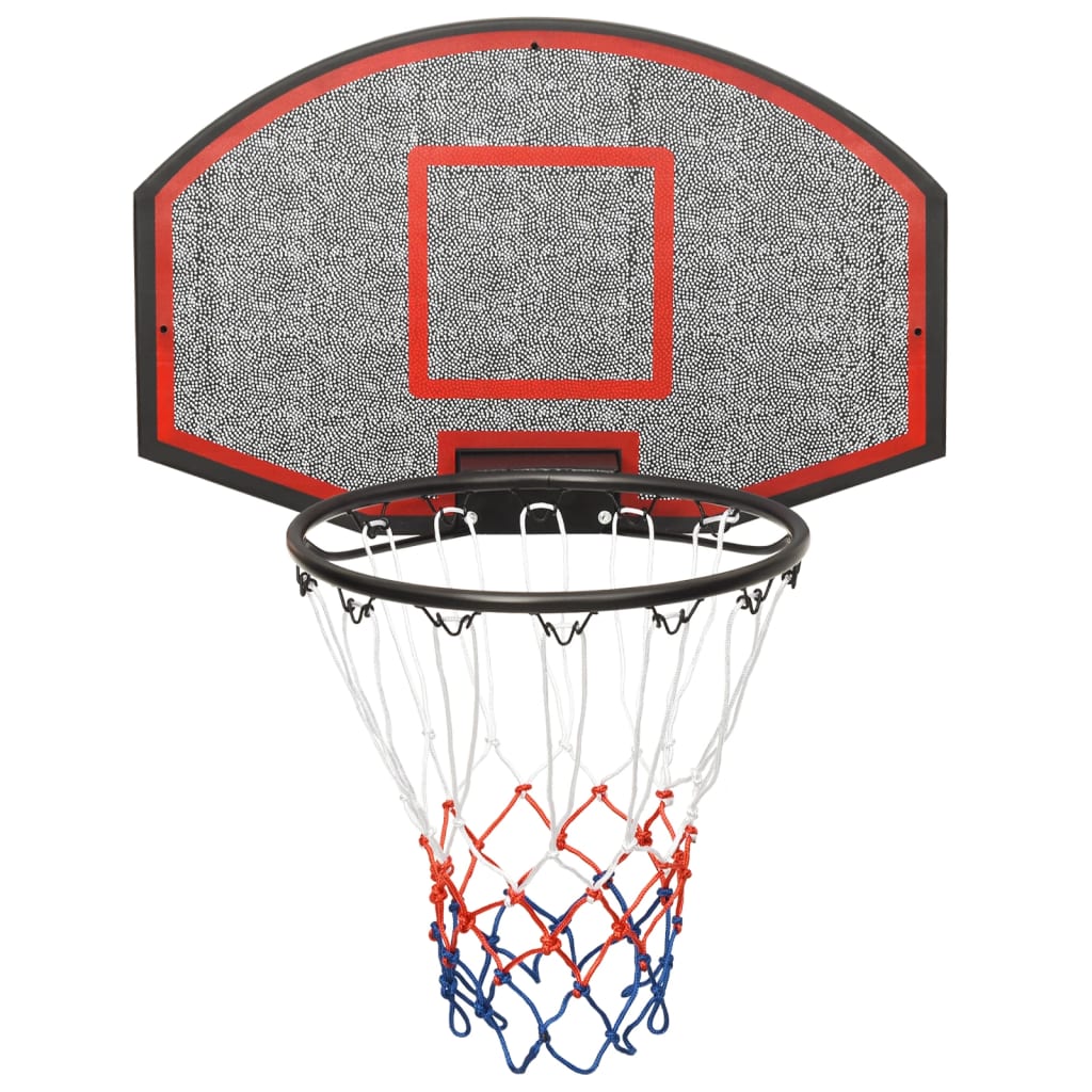 Basketballkorb Schwarz 71x45x2 cm Polyethylen - Pazzar.ch