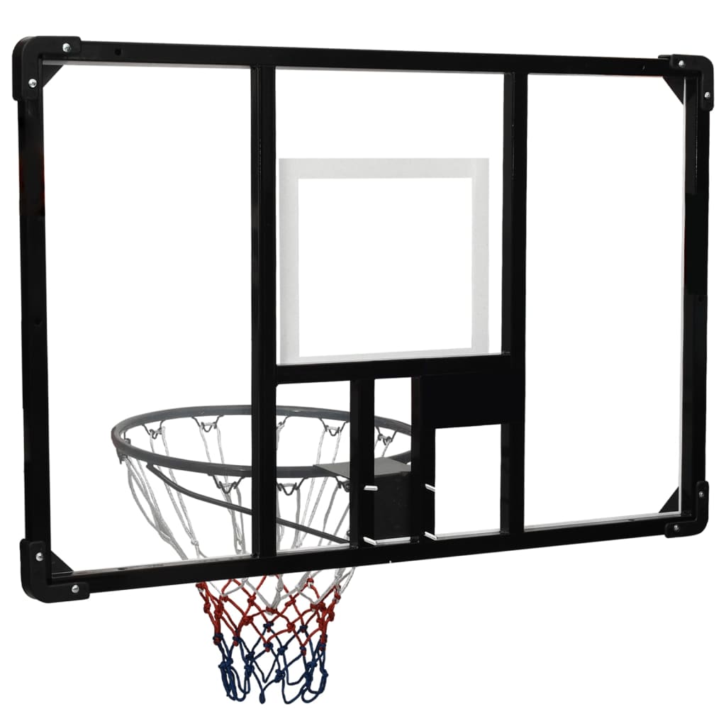 Basketballkorb Transparent 106x69x3 cm Polycarbonat - Pazzar.ch