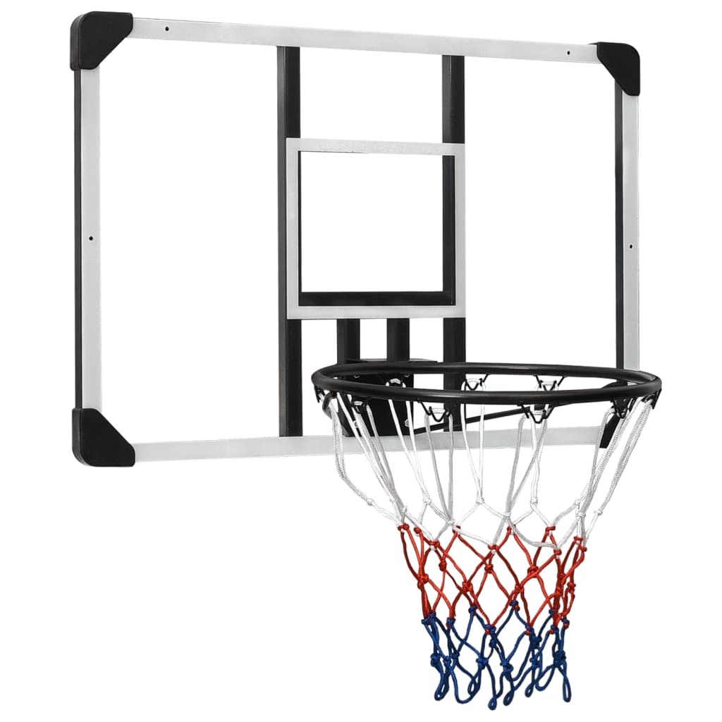 Basketballkorb Transparent 90x60x2,5 cm Polycarbonat - Pazzar.ch