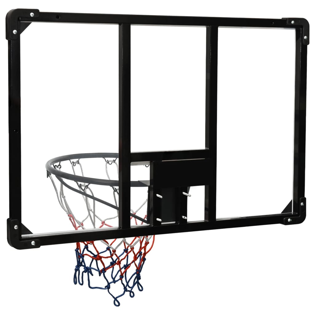 Basketballkorb Transparent 90x60x2,5 cm Polycarbonat - Pazzar.ch
