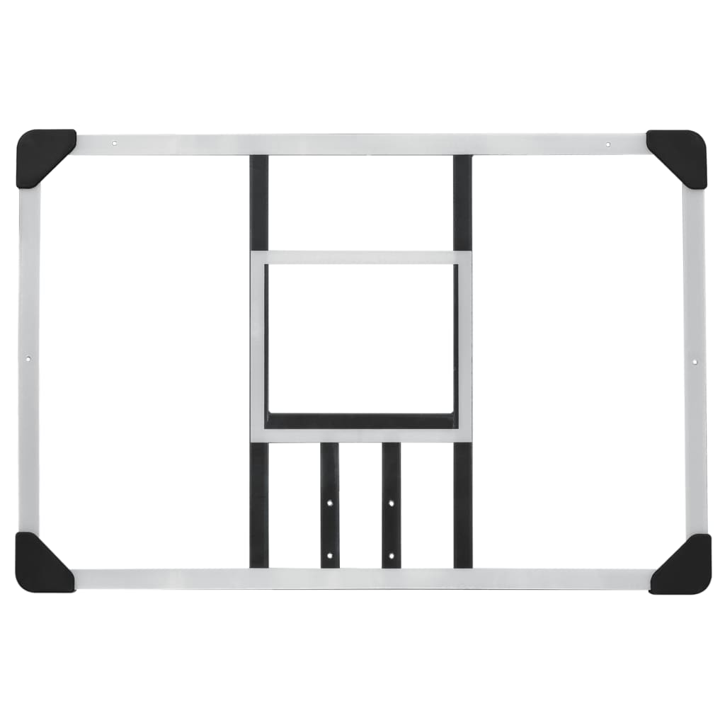 Basketballkorb Transparent 90x60x2,5 cm Polycarbonat - Pazzar.ch