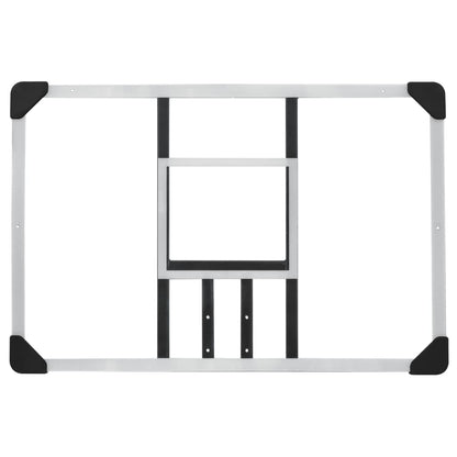 Basketballkorb Transparent 90x60x2,5 cm Polycarbonat - Pazzar.ch
