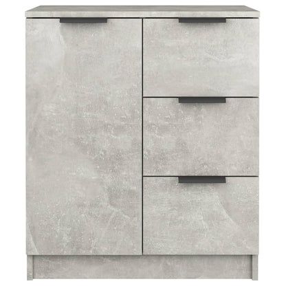 Sideboards 2 Stk. Betongrau 60x30x70 cm Holzwerkstoff - Pazzar.ch