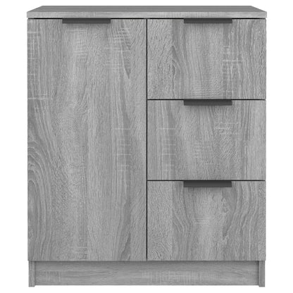 Sideboards 2 Stk. Grau Sonoma 60x30x70 cm Holzwerkstoff - Pazzar.ch