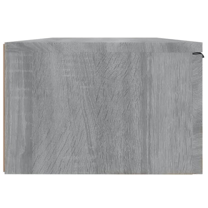 Wandschränke 2 Stk. Grau Sonoma 68x30x20 cm Holzwerkstoff - Pazzar.ch