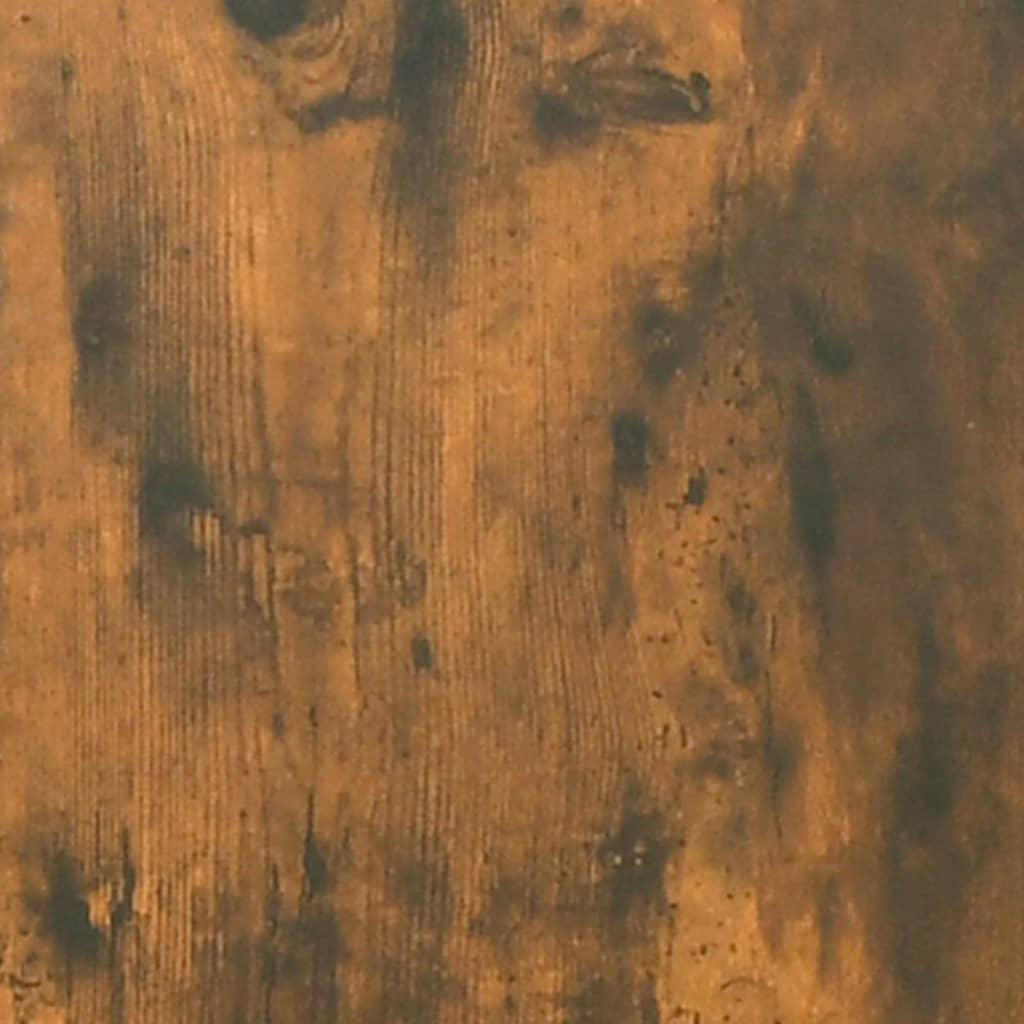 Wandschränke 2 Stk. Räuchereiche 102x30x20 cm Holzwerkstoff - Pazzar.ch