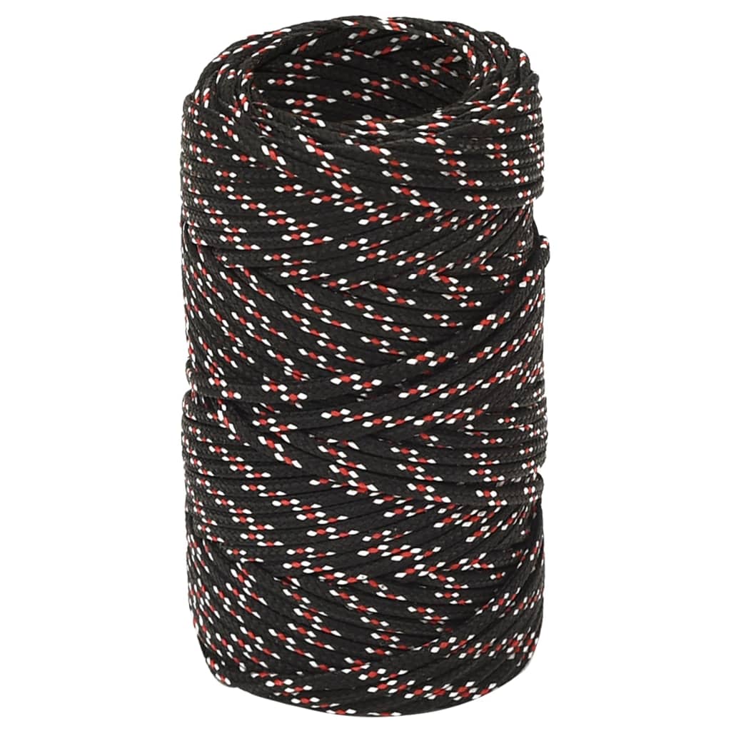 Bootsseil Schwarz 2 mm 100 m Polypropylen - Pazzar.ch