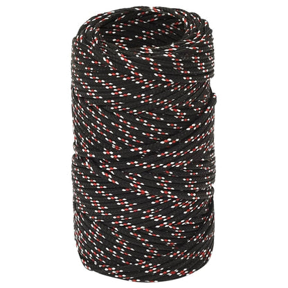 Bootsseil Schwarz 2 mm 100 m Polypropylen - Pazzar.ch