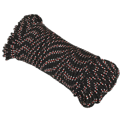 Bootsseil Schwarz 3 mm 50 m Polypropylen - Pazzar.ch