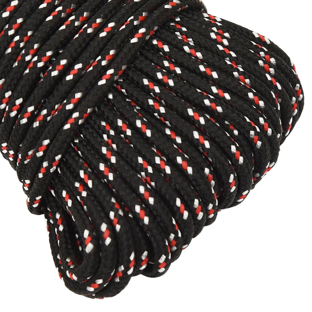 Bootsseil Schwarz 3 mm 50 m Polypropylen - Pazzar.ch