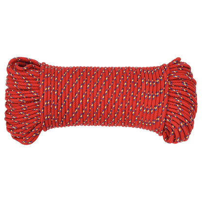 Bootsseil Rot 5 mm 25 m Polypropylen - Pazzar.ch