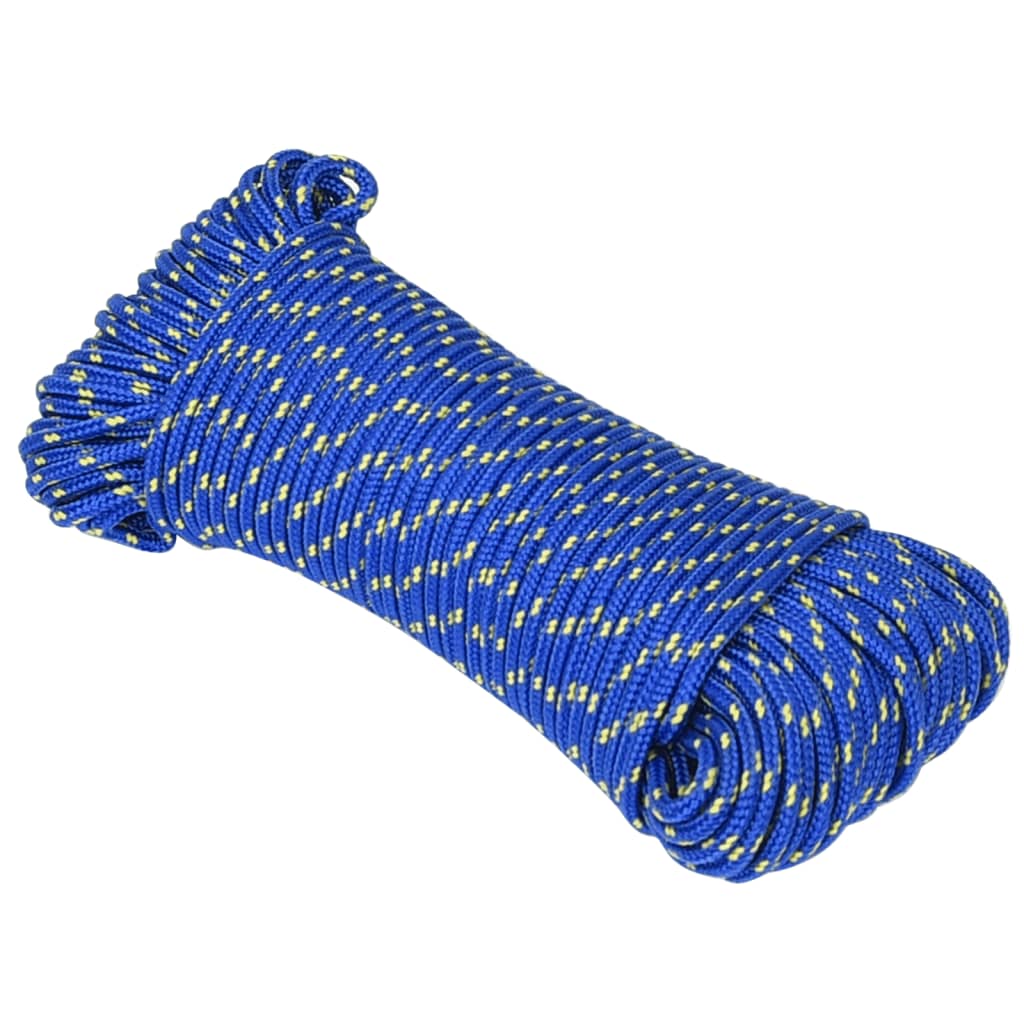 Bootsseil Blau 3 mm 50 m Polypropylen