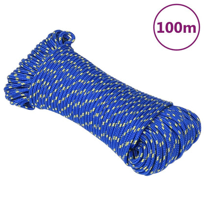 Bootsseil Blau 3 mm 100 m Polypropylen - Pazzar.ch