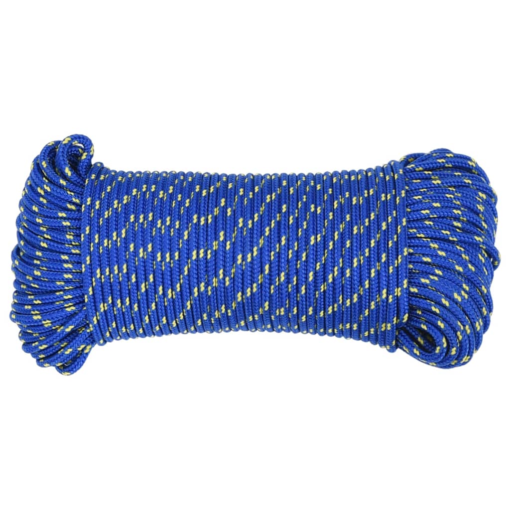 Bootsseil Blau 3 mm 250 m Polypropylen - Pazzar.ch