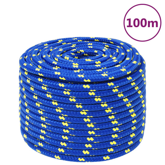 Bootsseil Blau 12 mm 100 m Polypropylen - Pazzar.ch