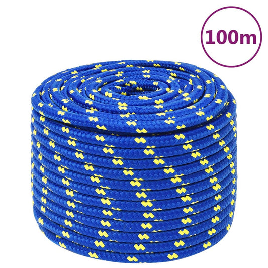 Bootsseil Blau 14 mm 100 m Polypropylen - Pazzar.ch