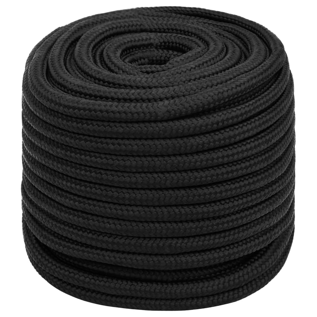 Bootsseil Schwarz 16 mm 250 m Polypropylen - Pazzar.ch