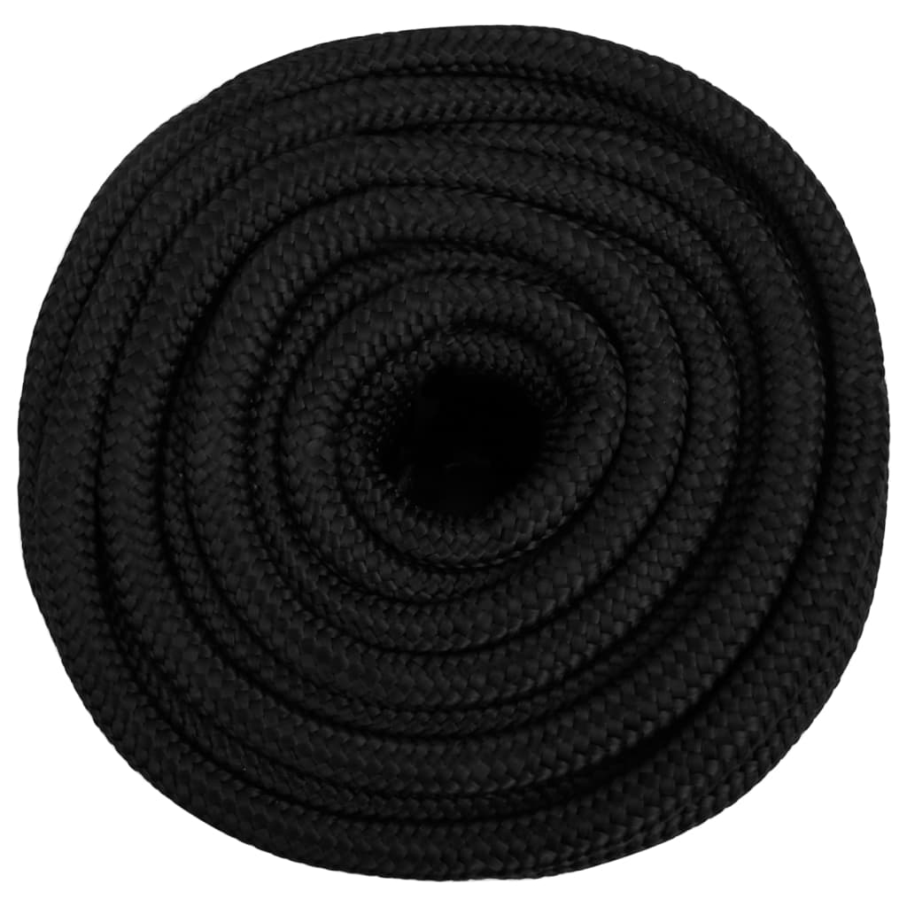 Bootsseil Schwarz 16 mm 250 m Polypropylen - Pazzar.ch