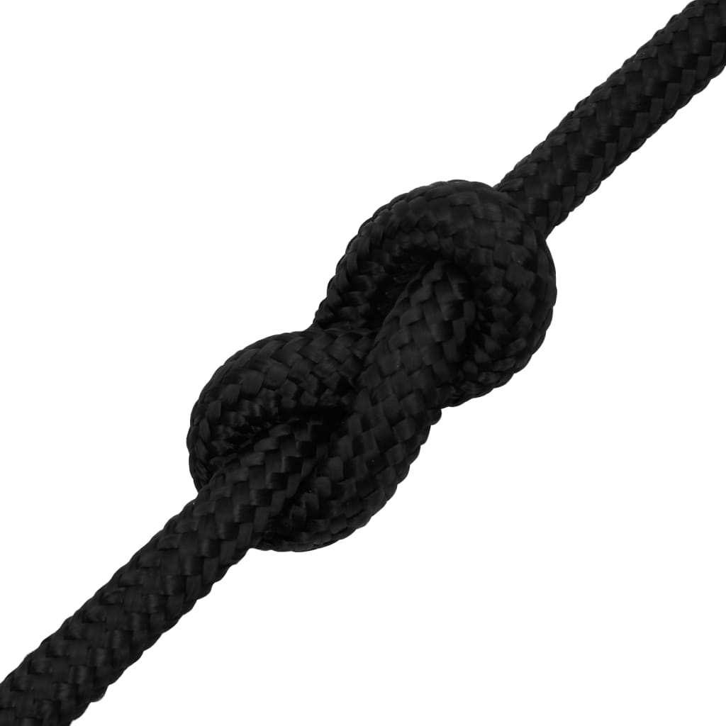 Bootsseil Schwarz 16 mm 250 m Polypropylen - Pazzar.ch