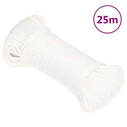Bootsseil Weiß 3 mm 25 m Polypropylen - Pazzar.ch