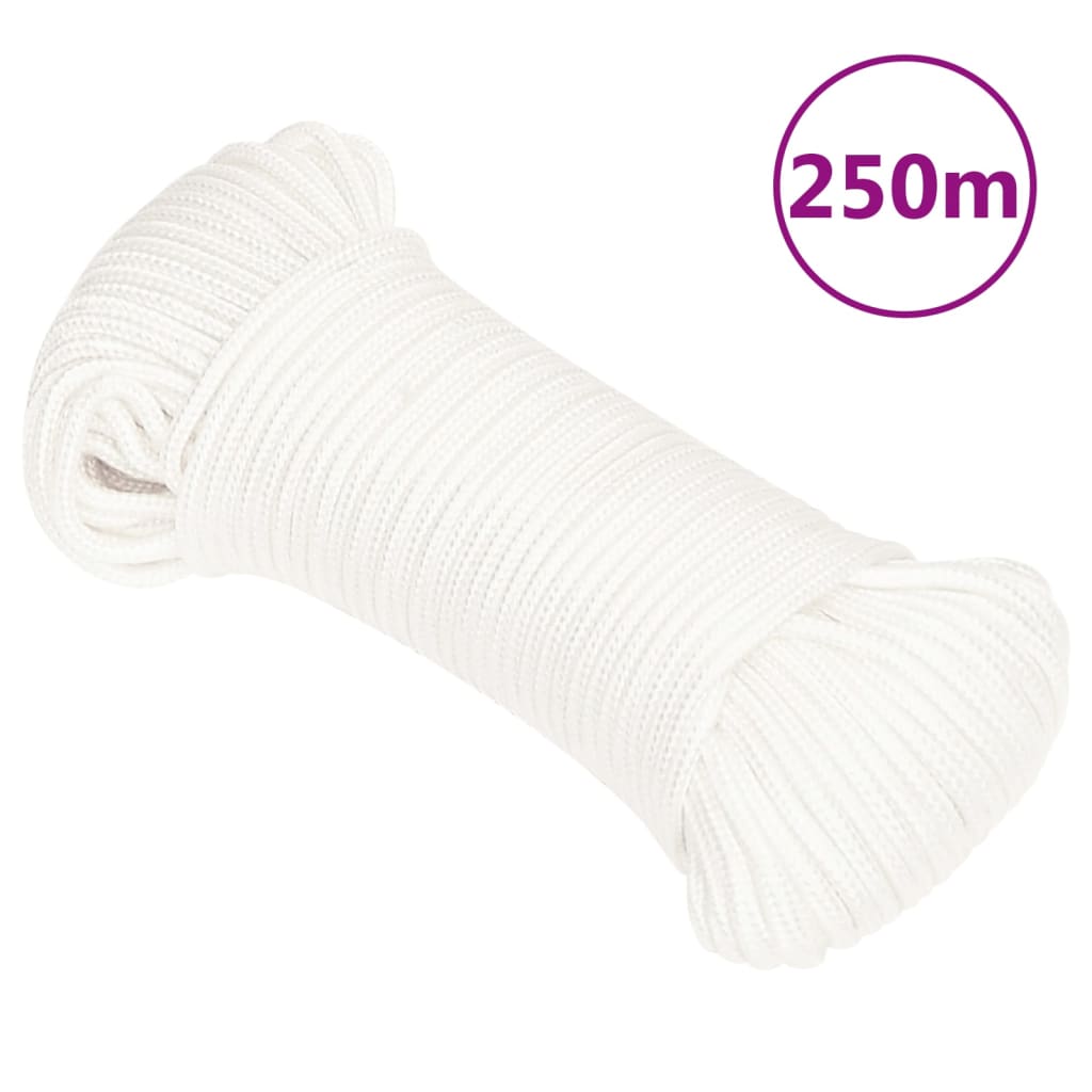 Bootsseil Weiß 3 mm 250 m Polypropylen - Pazzar.ch