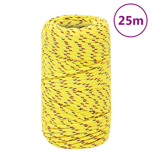Bootsseil Gelb 2 mm 25 m Polypropylen - Pazzar.ch