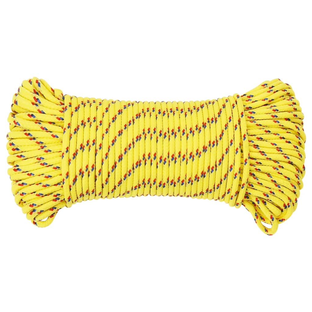 Bootsseil Gelb 3 mm 250 m Polypropylen