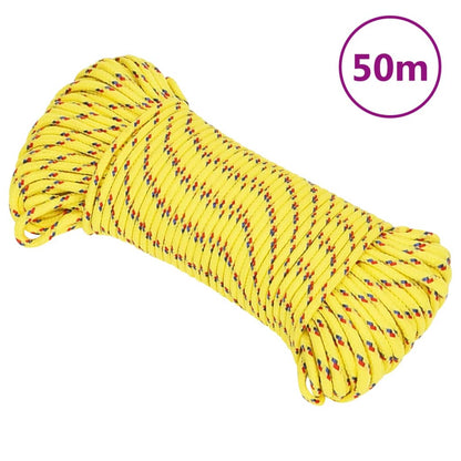 Bootsseil Gelb 5 mm 50 m Polypropylen - Pazzar.ch