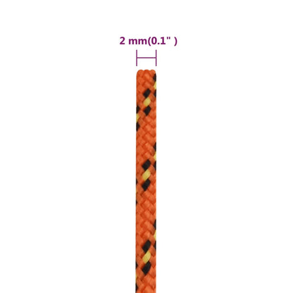 Bootsseil Orange 2 mm 25 m Polypropylen - Pazzar.ch