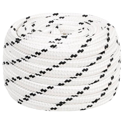 Bootsseil Geflochten Weiß 16 mmx25 m Polyester - Pazzar.ch