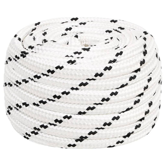 Bootsseil Geflochten Weiß 16 mmx50 m Polyester - Pazzar.ch