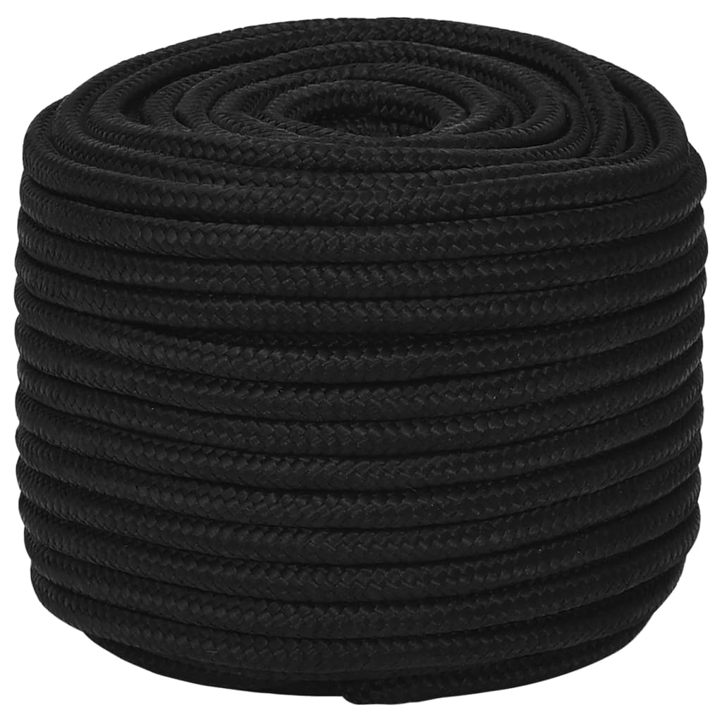 Arbeitsseil Schwarz 14 mm 250 m Polyester - Pazzar.ch