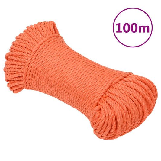 Arbeitsseil Orange 3 mm 100 m Polypropylen - Pazzar.ch