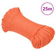 Arbeitsseil Orange 8 mm 25 m Polypropylen