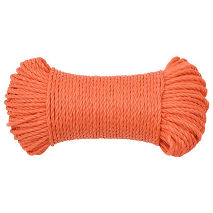 Arbeitsseil Orange 8 mm 50 m Polypropylen - Pazzar.ch