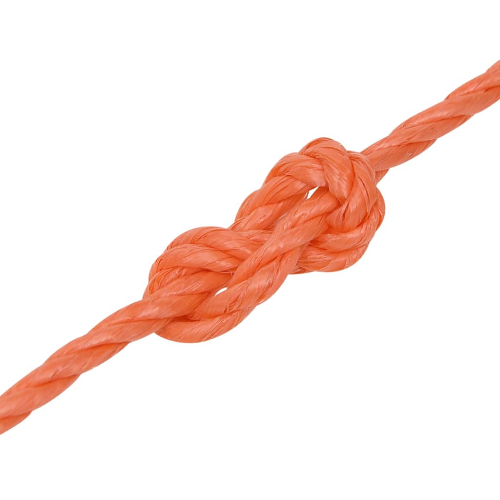 Arbeitsseil Orange 8 mm 50 m Polypropylen - Pazzar.ch