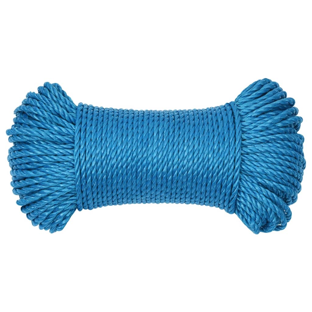 Arbeitsseil Blau 8 mm 50 m Polypropylen - Pazzar.ch