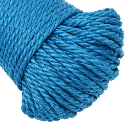 Arbeitsseil Blau 8 mm 50 m Polypropylen - Pazzar.ch