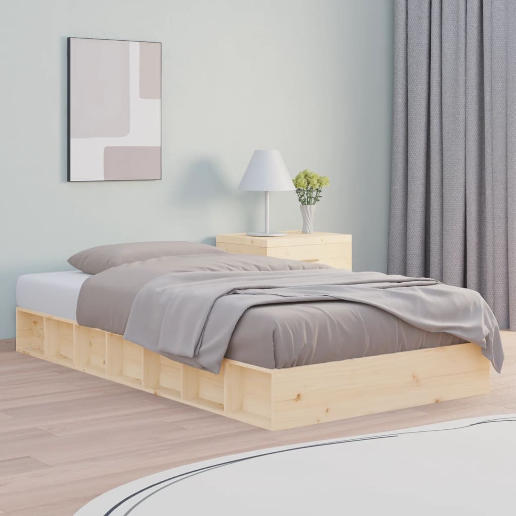 Massivholzbett 90x190 cm - Pazzar.ch