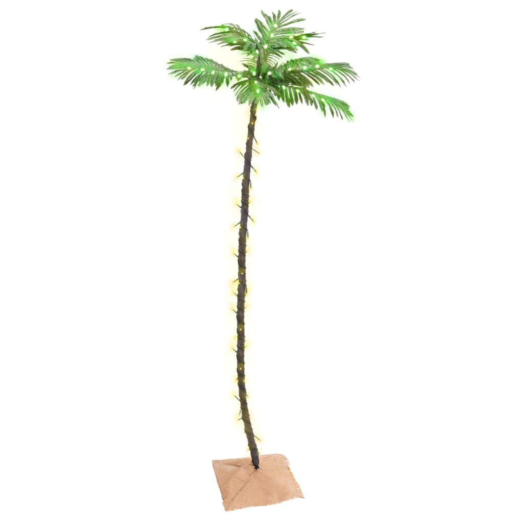 Künstliche Palme mit 252 LEDs Warmweiß 400 cm - Pazzar.ch
