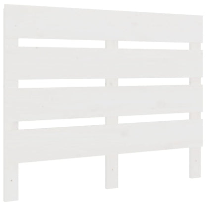 Kopfteil Weiß 75x3x80 cm Massivholz Kiefer - Pazzar.ch
