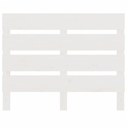 Kopfteil Weiß 75x3x80 cm Massivholz Kiefer - Pazzar.ch