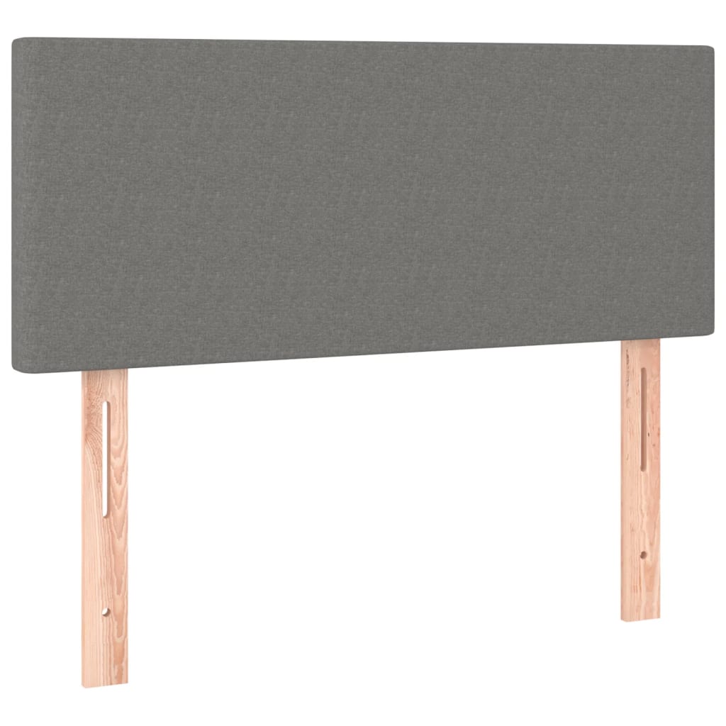 Kopfteil Dunkelgrau 80x5x78/88 cm Stoff - Pazzar.ch