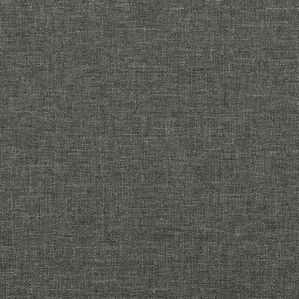 Kopfteil Dunkelgrau 80x5x78/88 cm Stoff