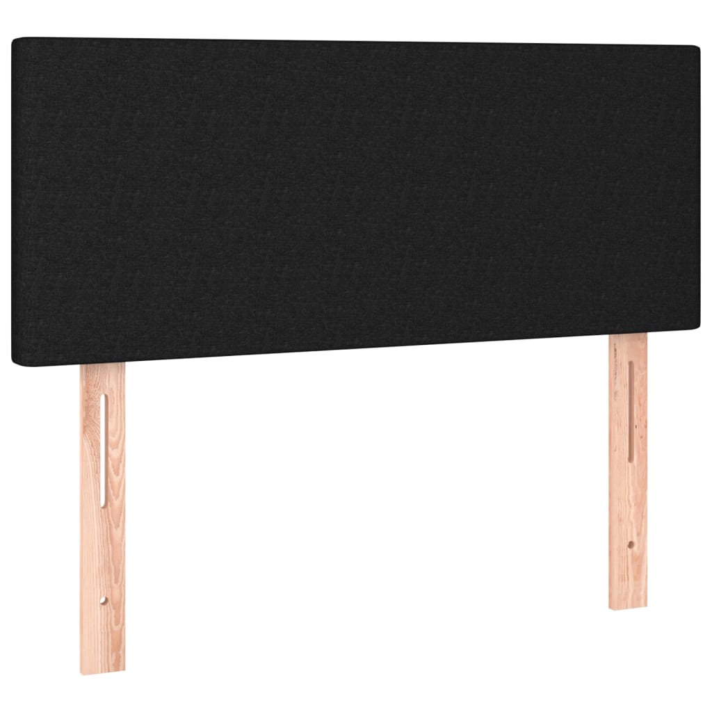 Kopfteil Schwarz 80x5x78/88 cm Stoff - Pazzar.ch