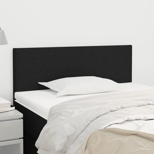 Kopfteil Schwarz 80x5x78/88 cm Stoff - Pazzar.ch