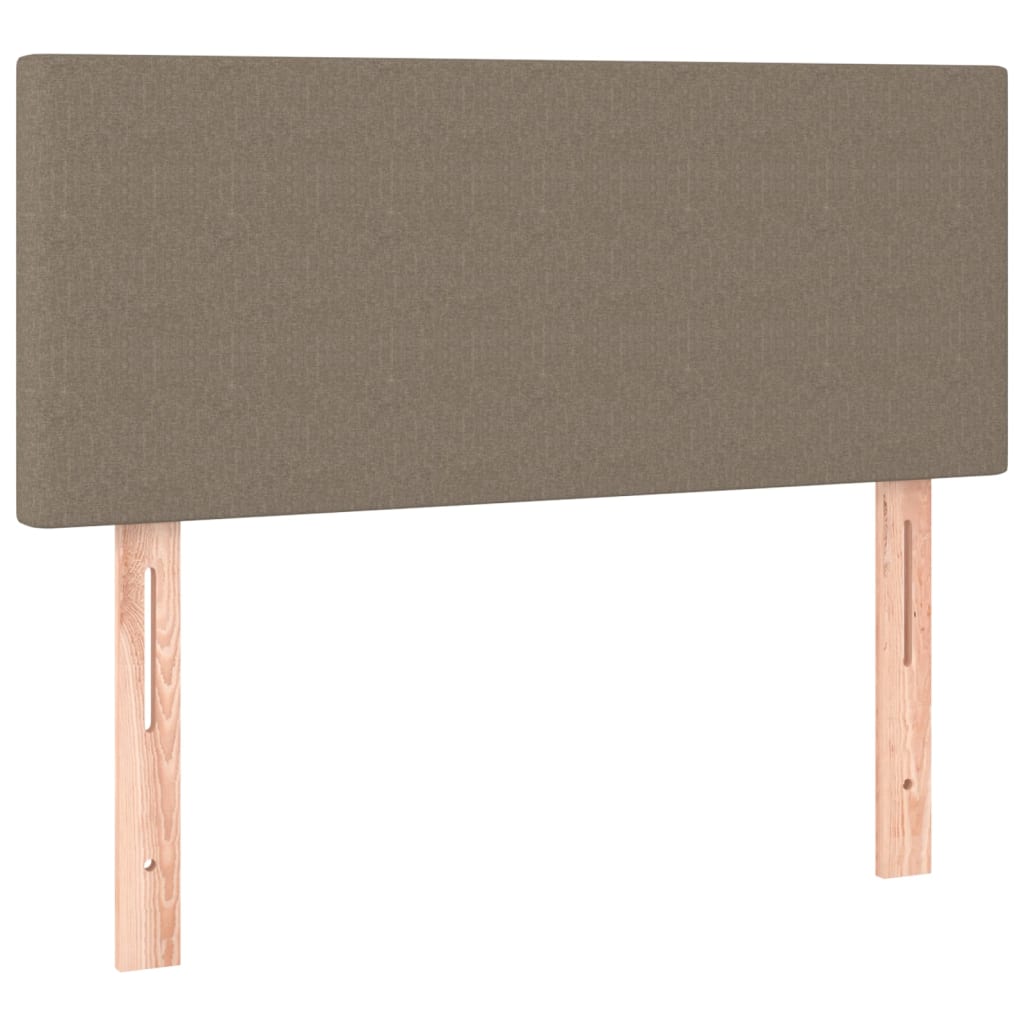 Kopfteil Taupe 80x5x78/88 cm Stoff