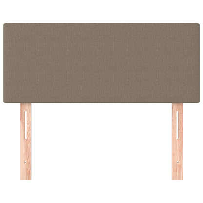 Kopfteil Taupe 80x5x78/88 cm Stoff - Pazzar.ch